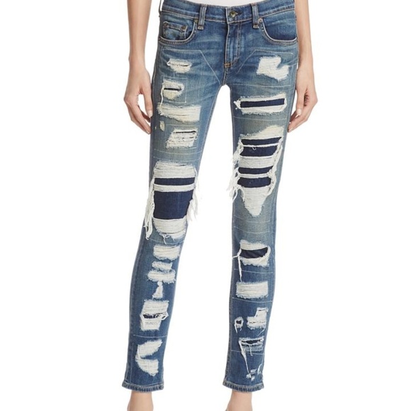 rag & bone Denim - NWT Rag & Bone Dre Ada Brigade Distressed Jeans